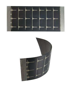 Cella solare flessibile 4.2V - 22mA - 37x84mm. PowerFilm SP4.2-37