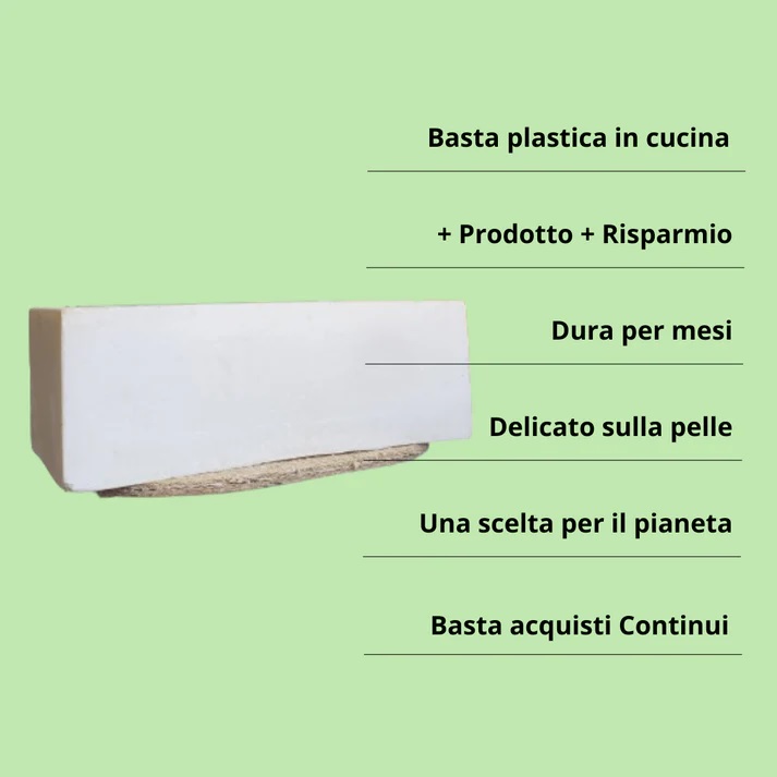 detergente solido per la pulizia di piatti e stovigli